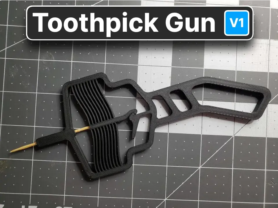 Toothpick Gun