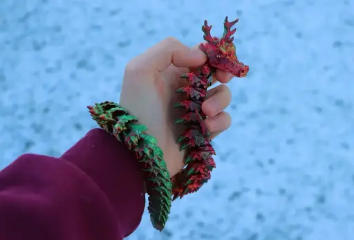 Articulated-Christmas-Dragon