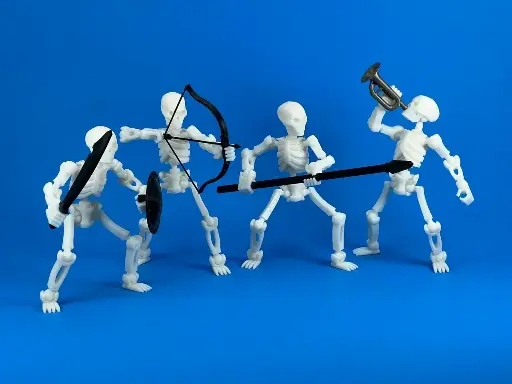 Poseable Skeleton Army(1 piece)