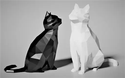 Low Poly Cat(Decoration)